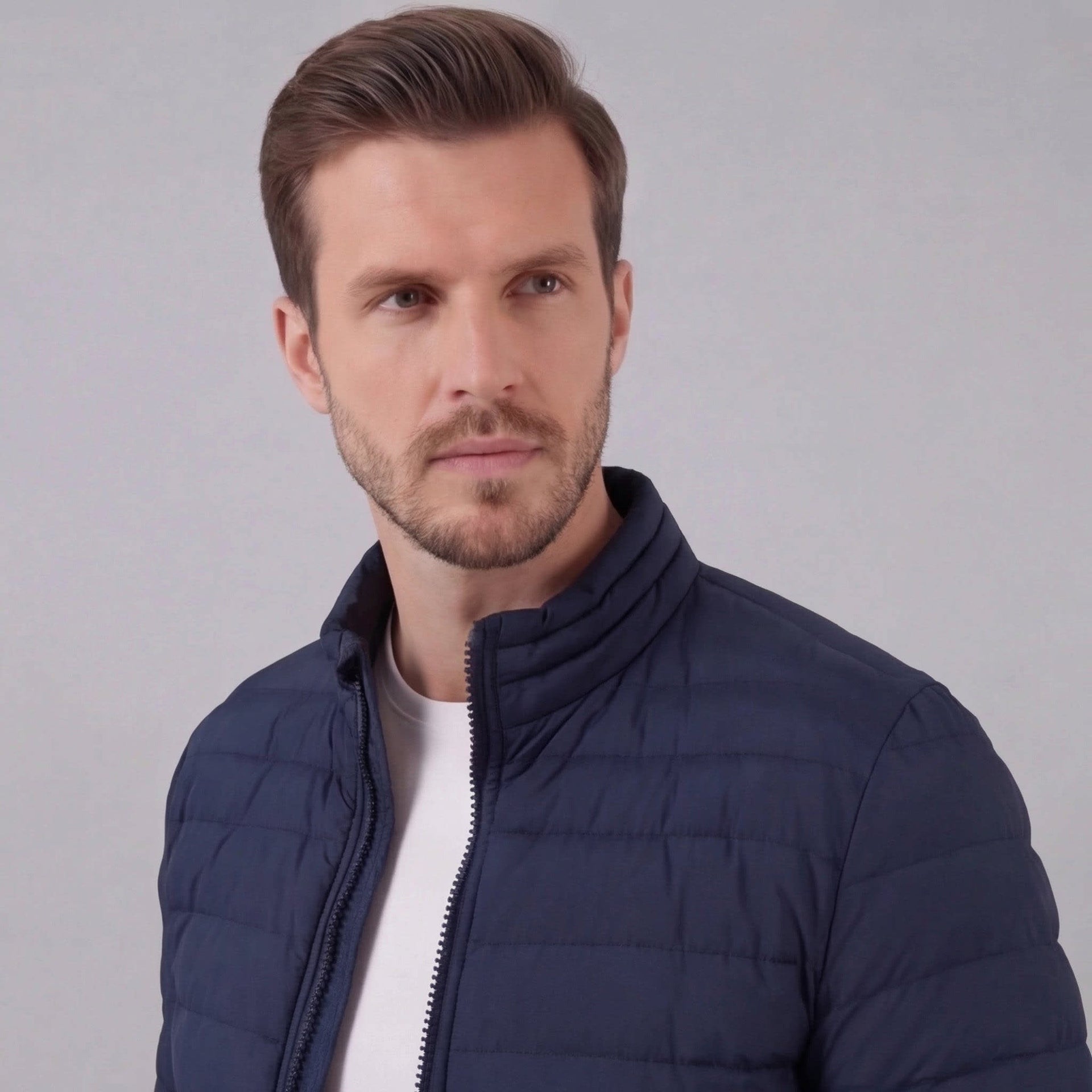 Herren Steppjacke mit Stehkragen | Hagen