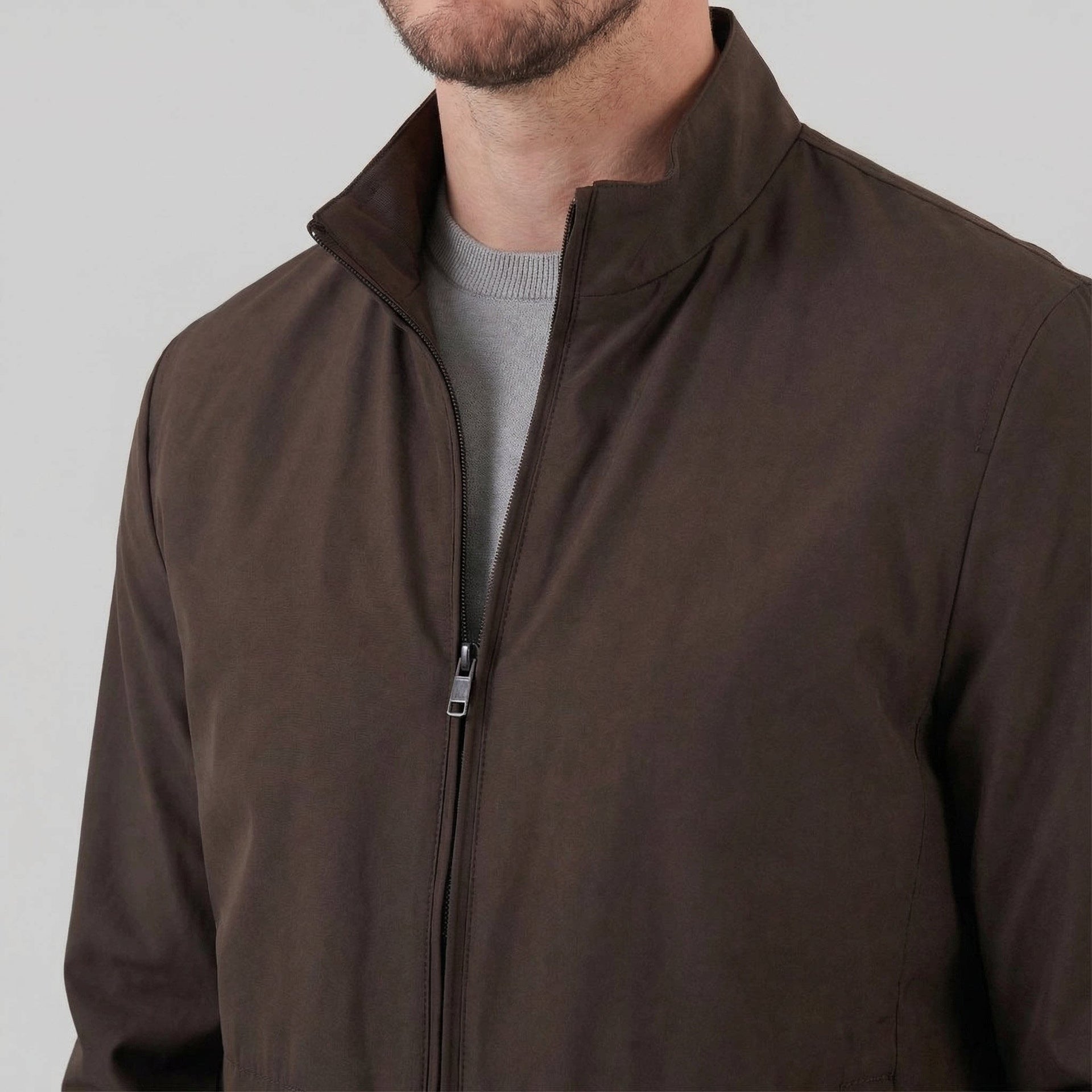 Herren Übergangsjacke mit Stehkragen | Ullrich