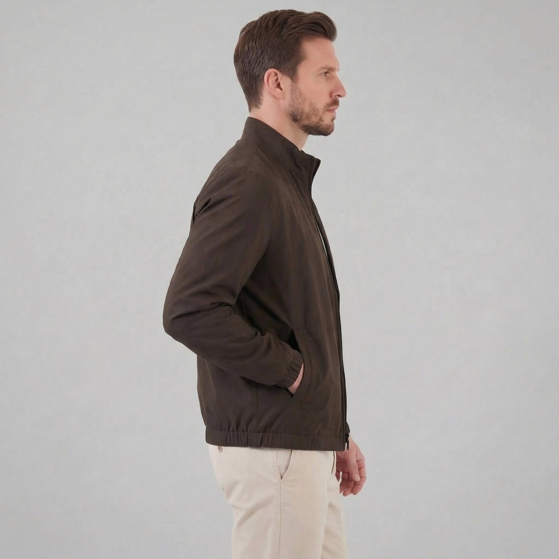 Herren Übergangsjacke mit Stehkragen | Ullrich