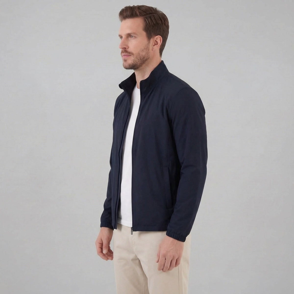 Herren Übergangsjacke mit Stehkragen | Ullrich