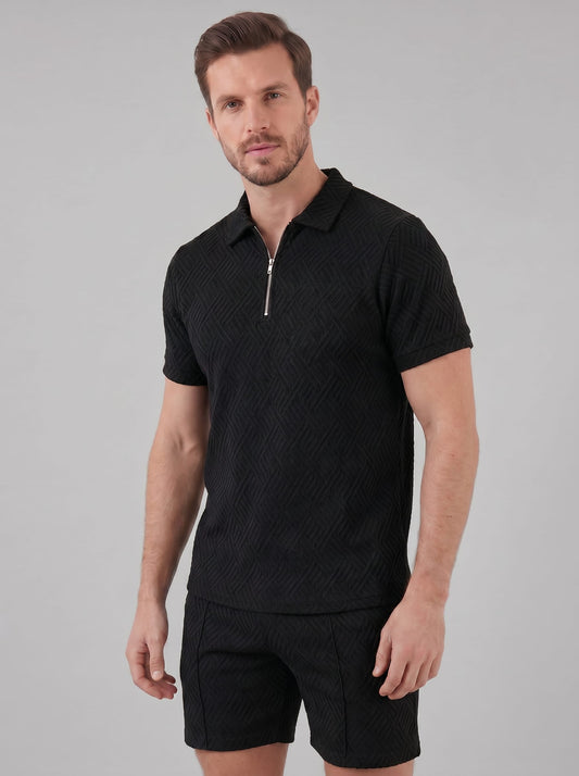 Herren Poloset mit Reißverschluss | Arnold_1