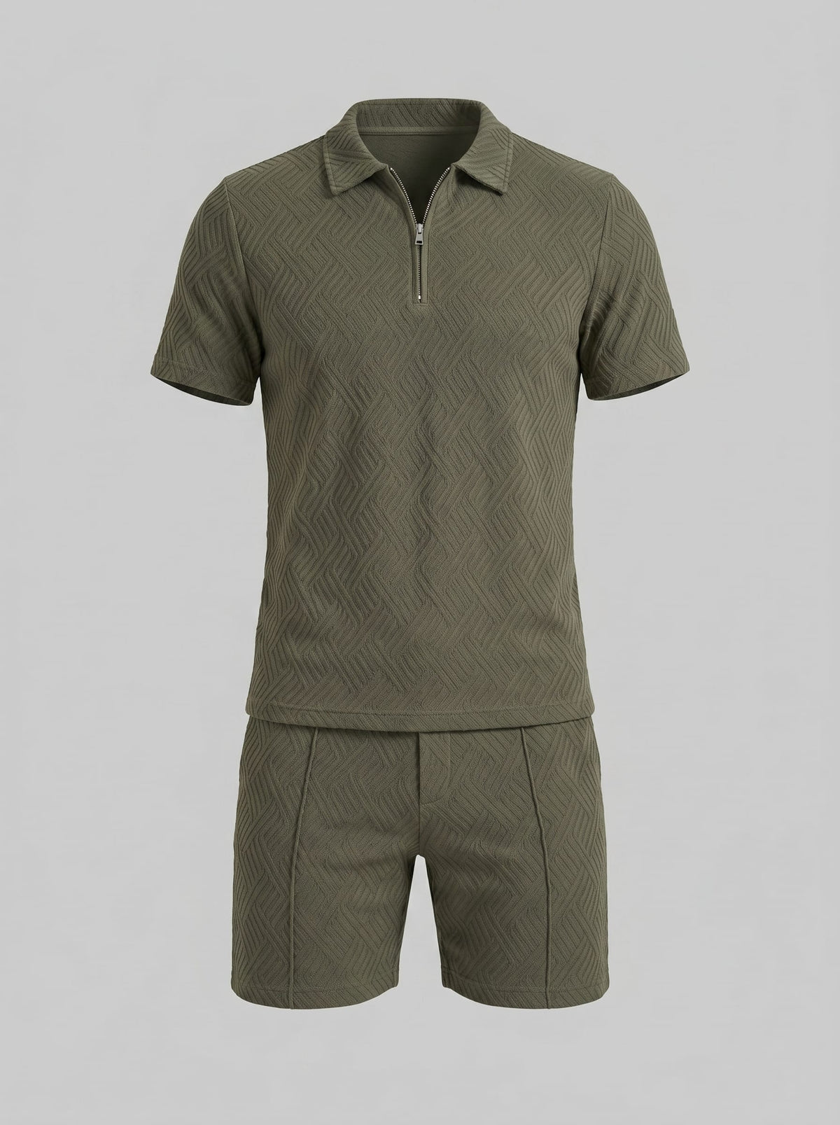 Herren Poloset mit Reißverschluss | Arnold