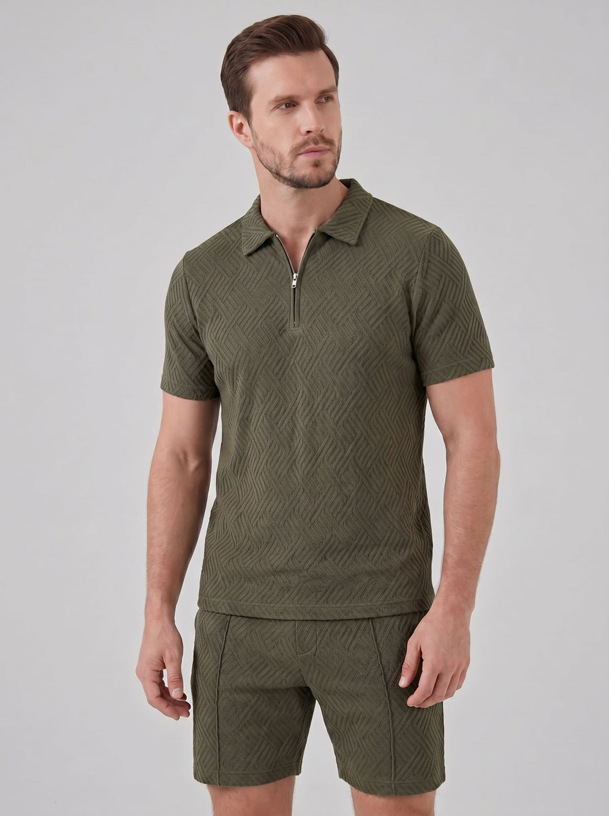 Herren Poloset mit Reißverschluss | Arnold_17
