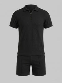 Herren Poloset mit Reißverschluss | Arnold