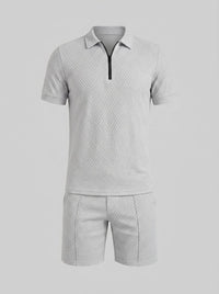 Herren Poloset mit Reißverschluss | Arnold