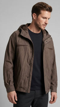 Herren Funktionsjacke wasserabweisend mit Kapuze | Uwe