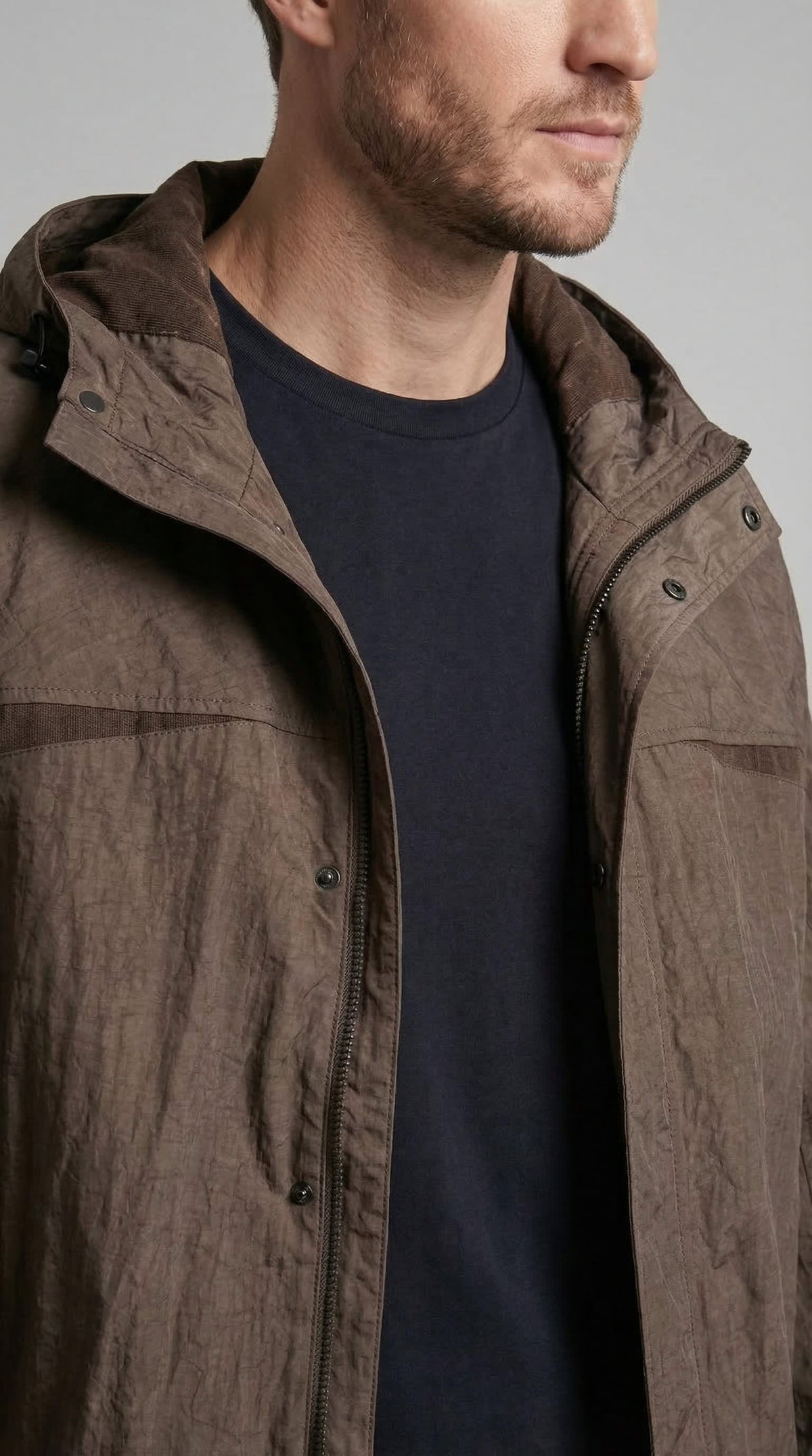 Herren Funktionsjacke wasserabweisend mit Kapuze | Uwe