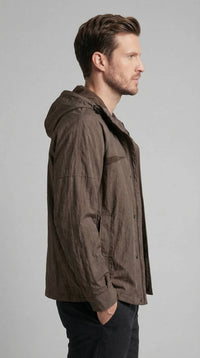 Herren Funktionsjacke wasserabweisend mit Kapuze | Uwe