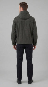 Herren Funktionsjacke wasserabweisend mit Kapuze | Uwe