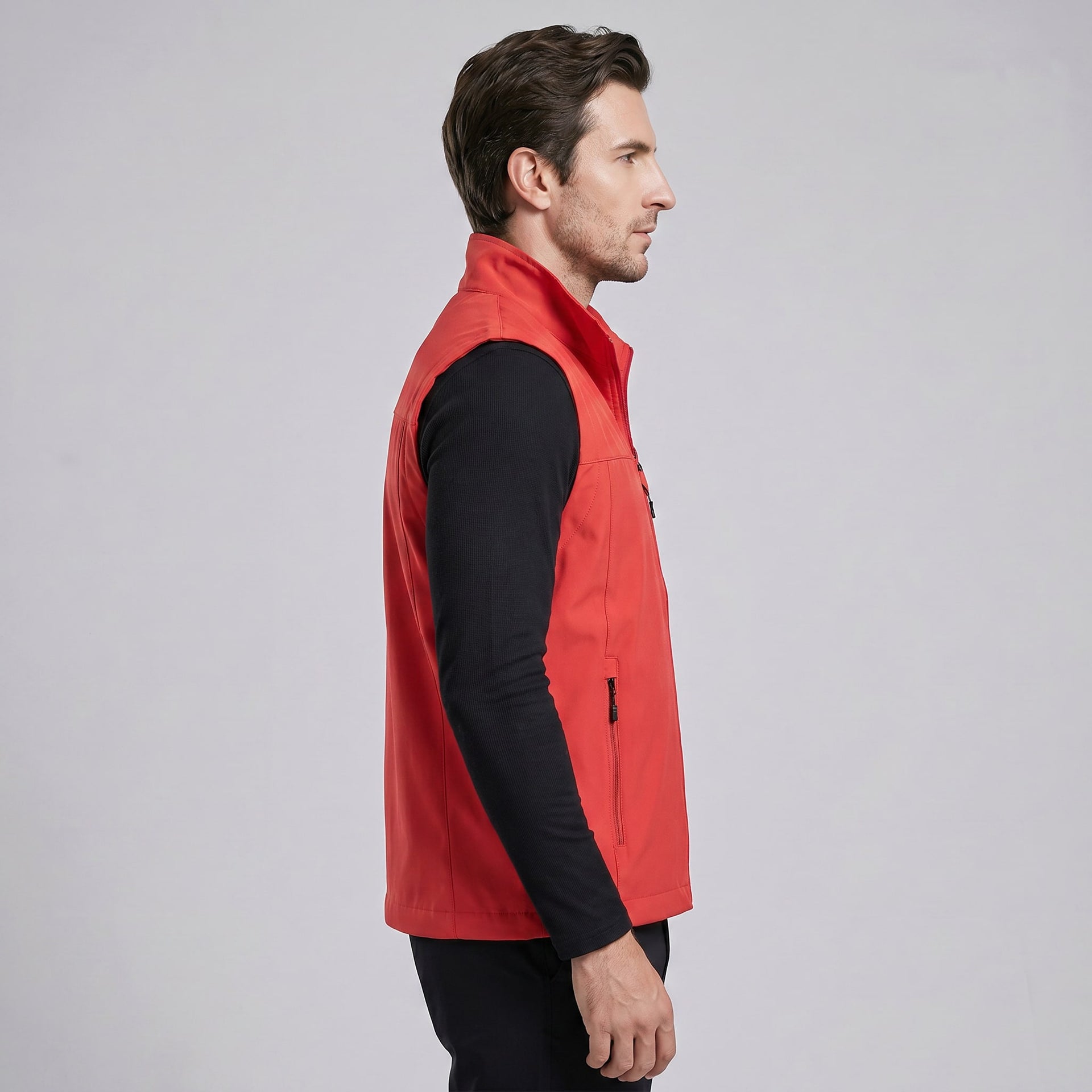 Herren Outdoorweste mit Stehkragen | Valentin