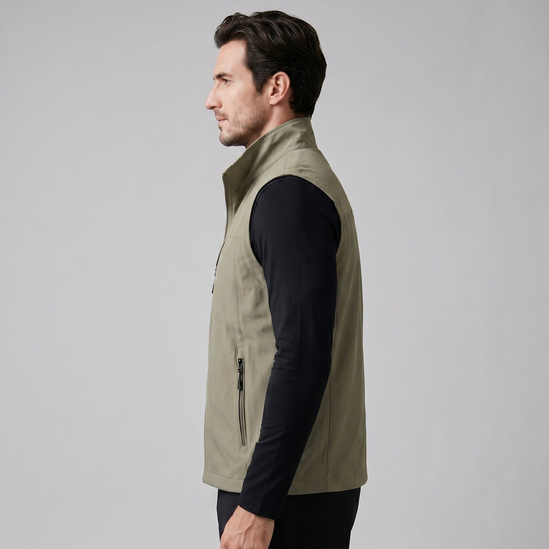 Herren Outdoorweste mit Stehkragen | Valentin