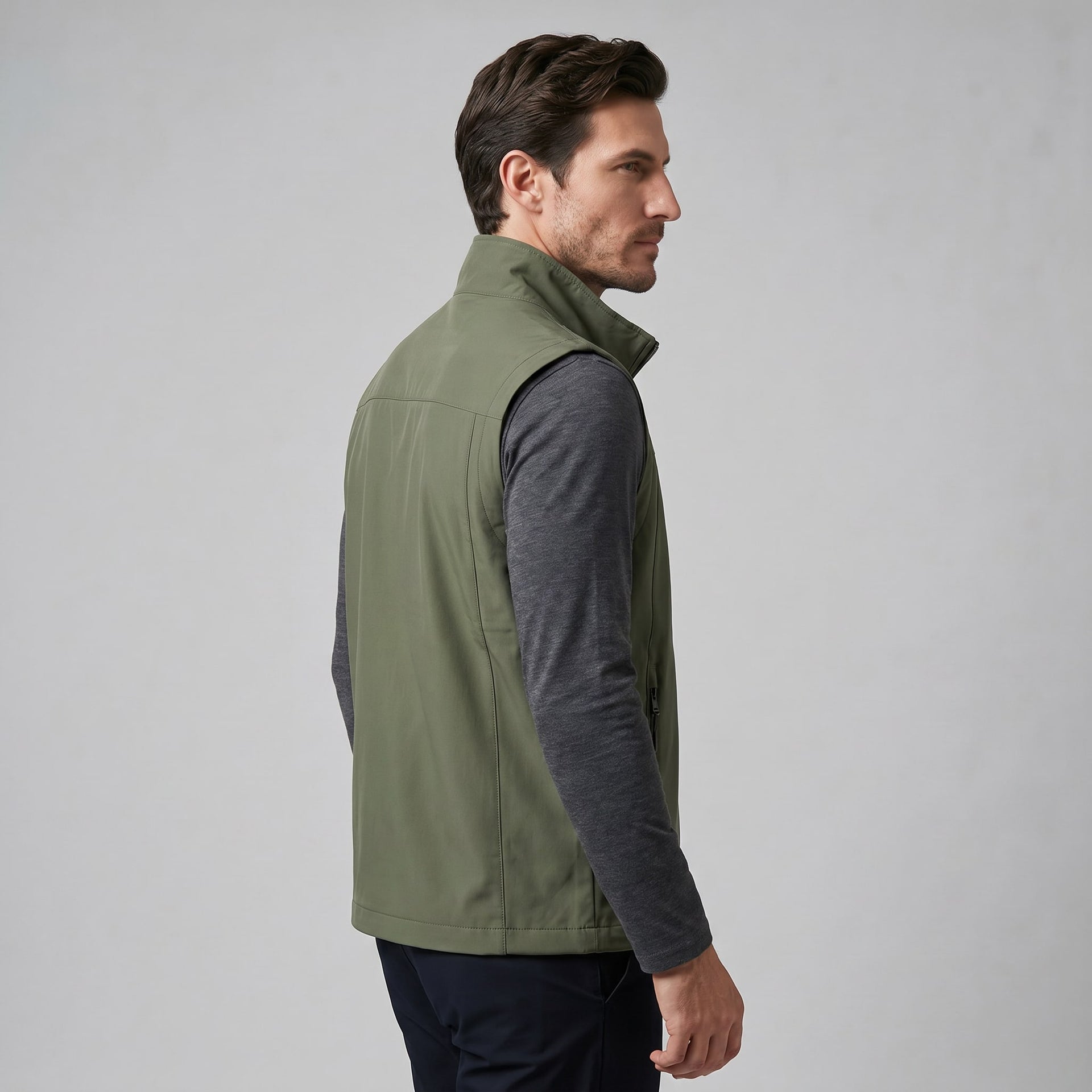 Herren Outdoorweste mit Stehkragen | Valentin