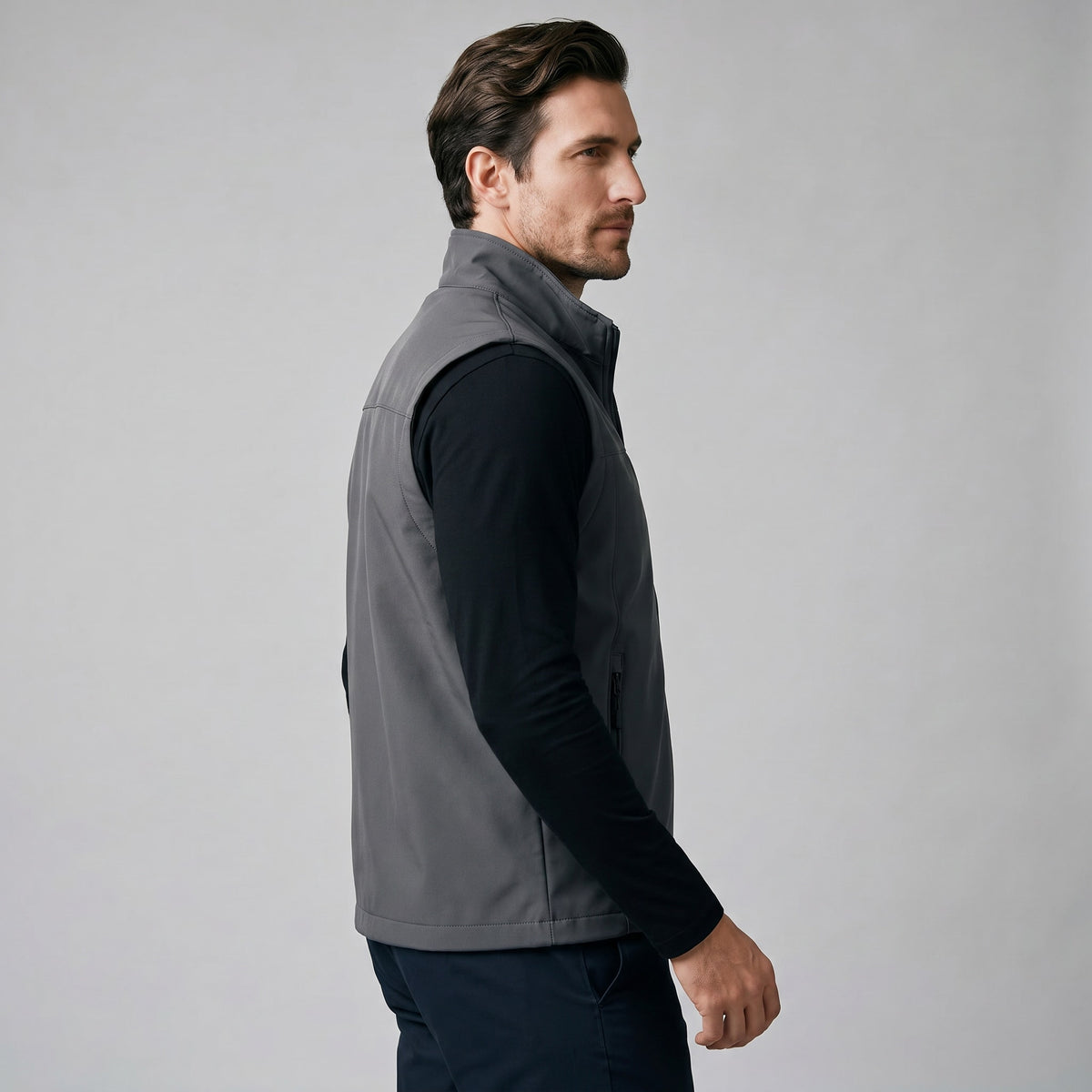 Herren Outdoorweste mit Stehkragen | Valentin_27