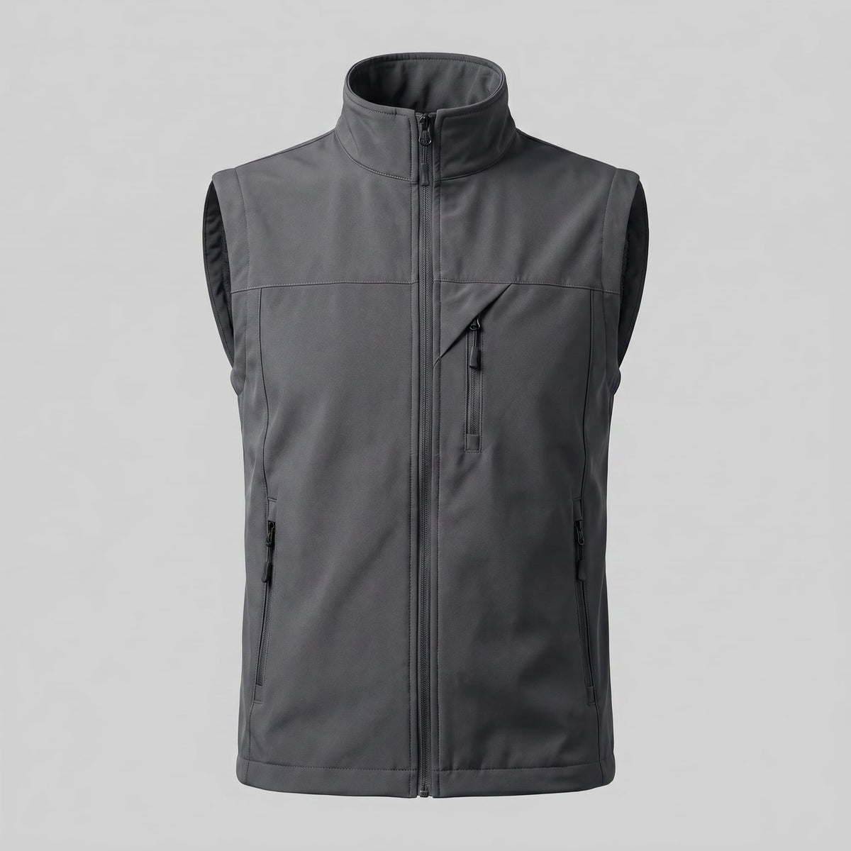 Herren Outdoorweste mit Stehkragen | Valentin