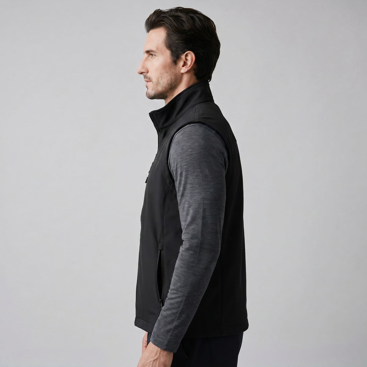 Herren Outdoorweste mit Stehkragen | Valentin_32