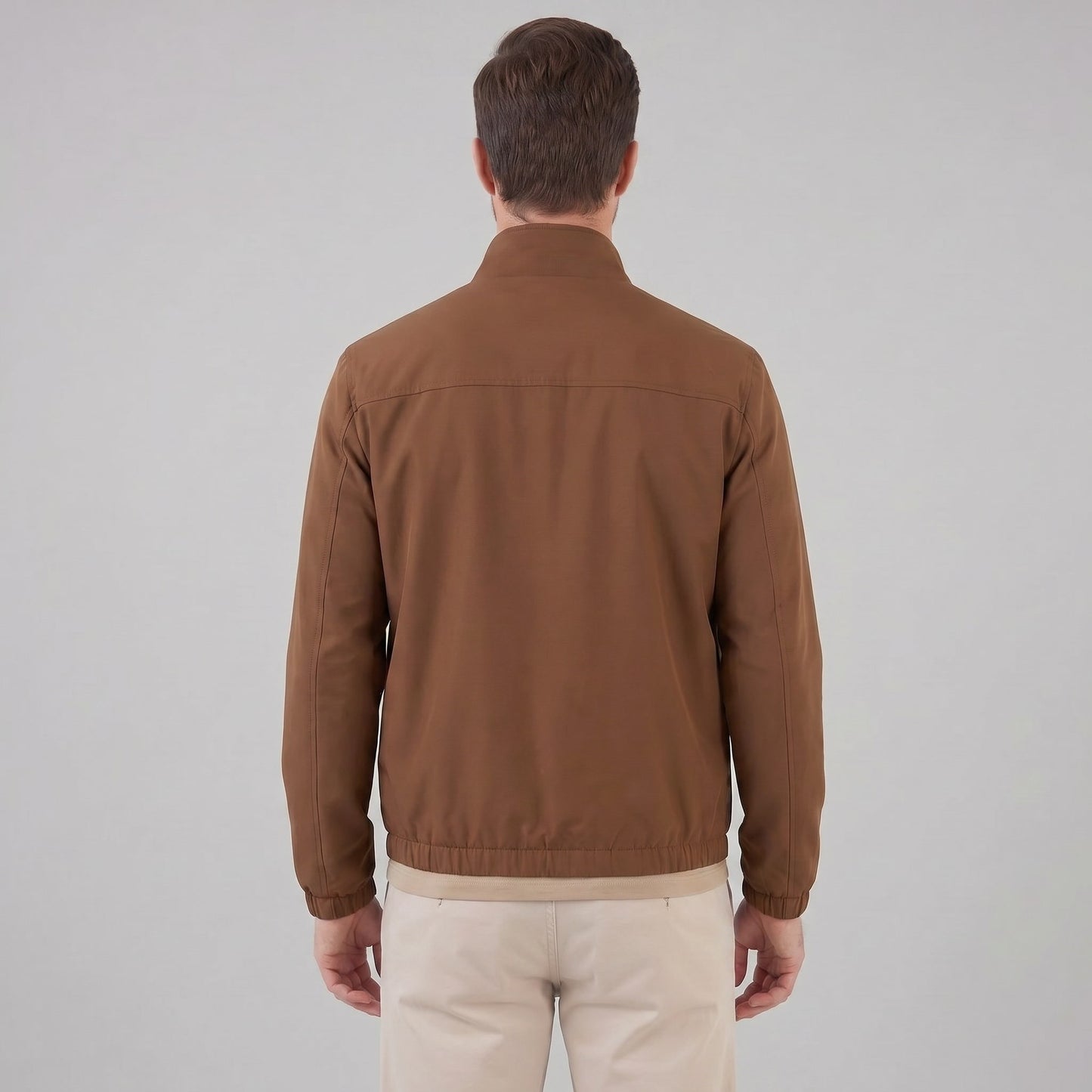 Herren Blouson mit Stehkragen und Reißverschlusstaschen | Augustin_10