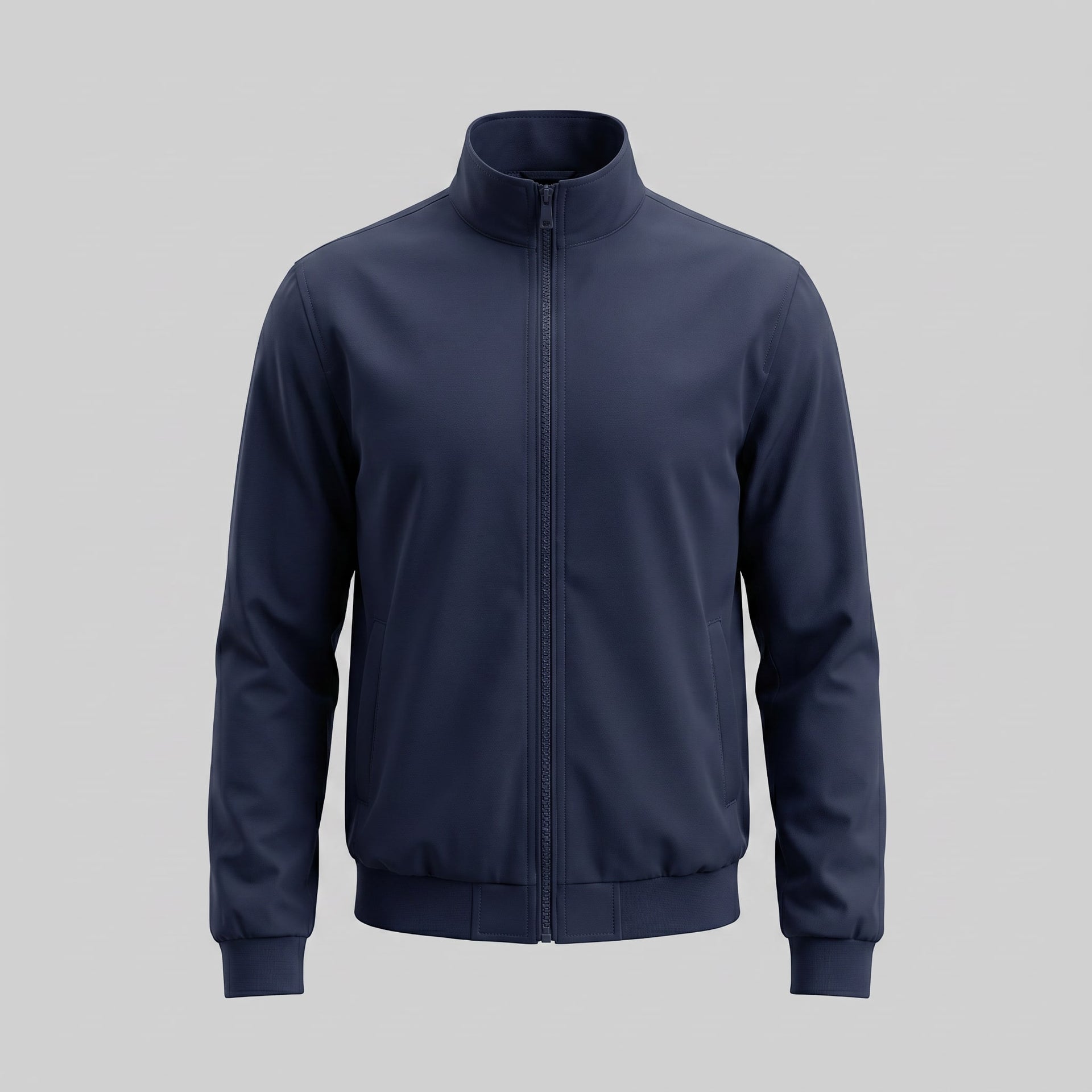 Herren Blouson mit Stehkragen und Reißverschlusstaschen | Augustin