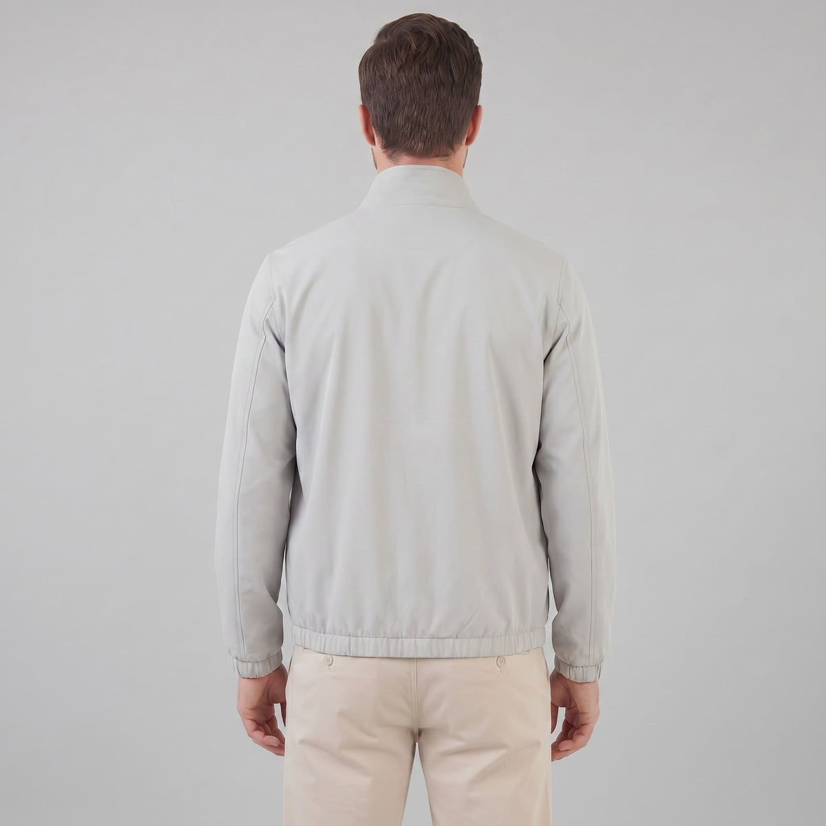Herren Blouson mit Stehkragen und Reißverschlusstaschen | Augustin_18