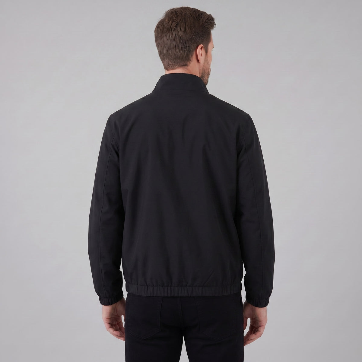 Herren Blouson mit Stehkragen und Reißverschlusstaschen | Augustin_5