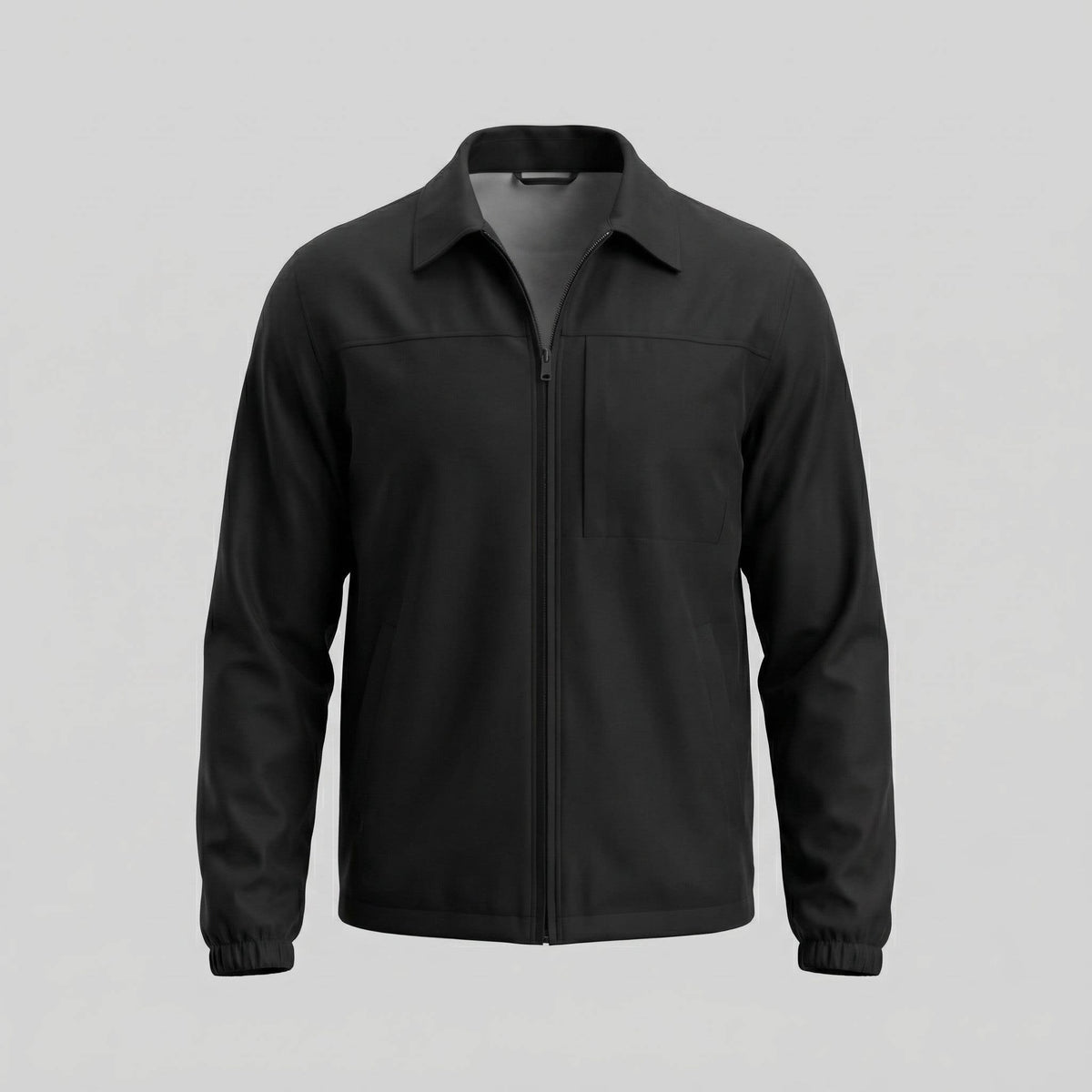 Herren Übergangsjacke mit Hemdkragen | Arnulf