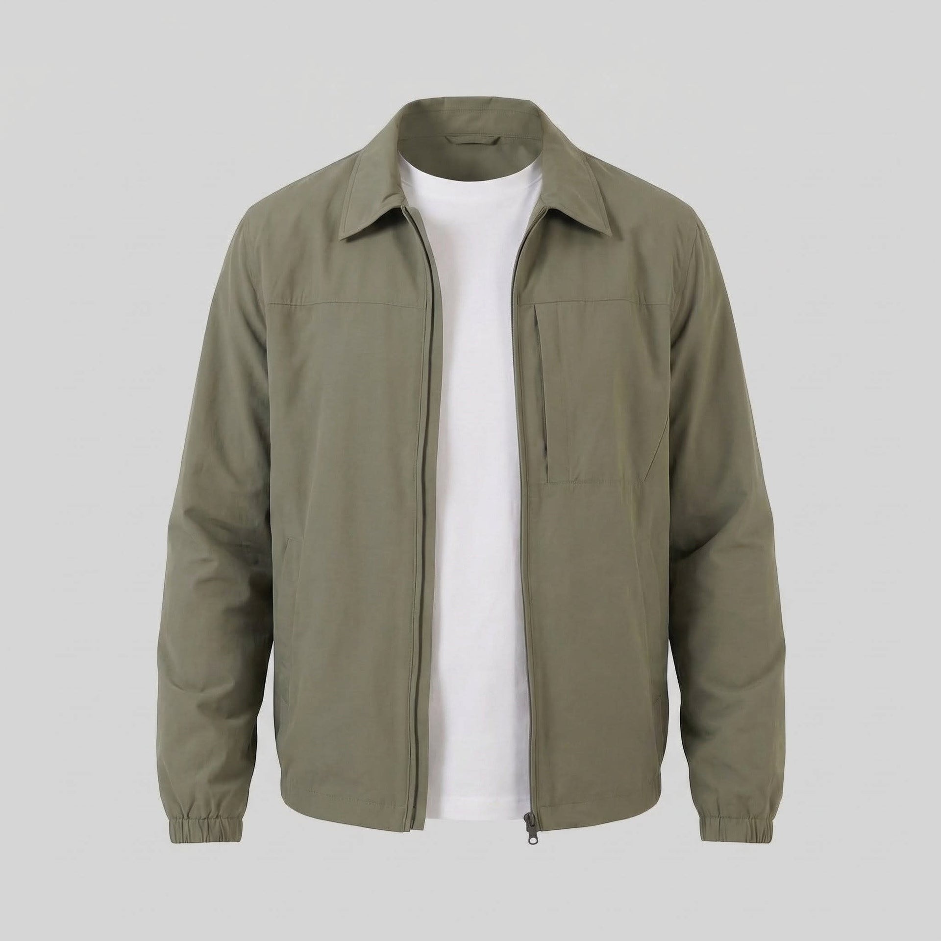 Herren Übergangsjacke mit Hemdkragen | Arnulf