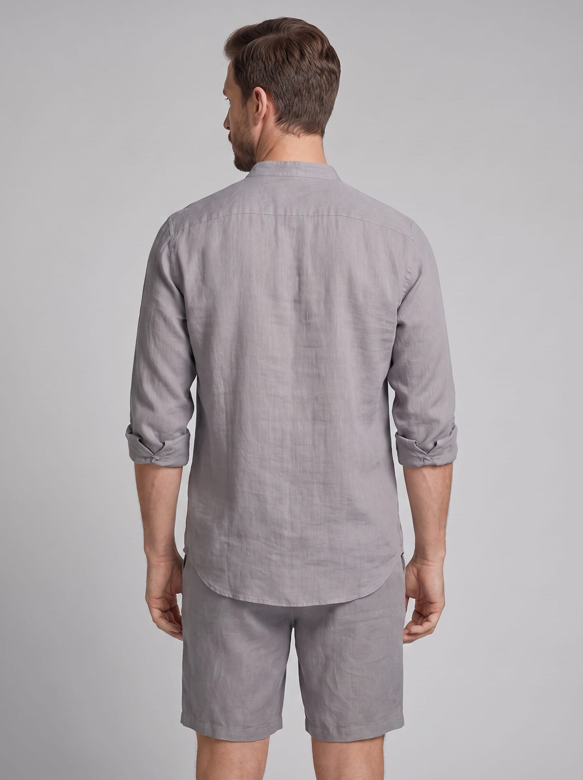 Herren Leinenset mit Stehkragen | Augustin_3