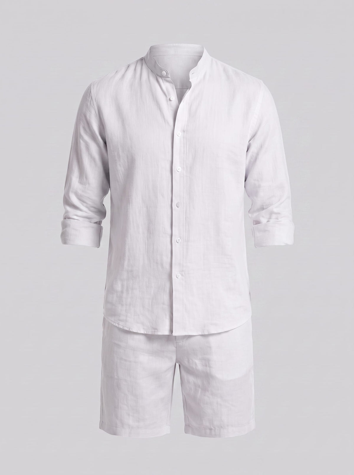 Herren Leinenset mit Stehkragen | Augustin_8