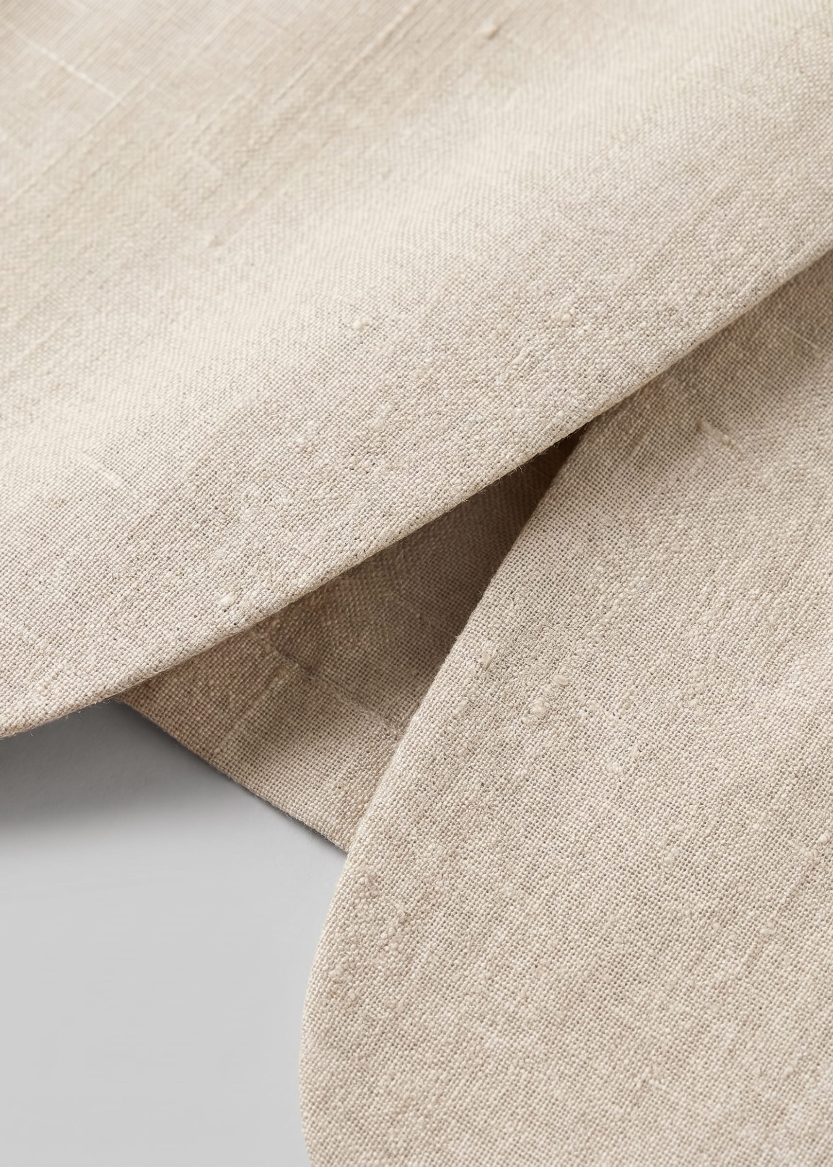 Herren Leinenanzug Zweiteiler Beige | Balthasar