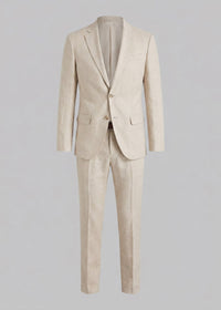 Herren Leinenanzug Tailored Fit mit Reverskragen | Bastian