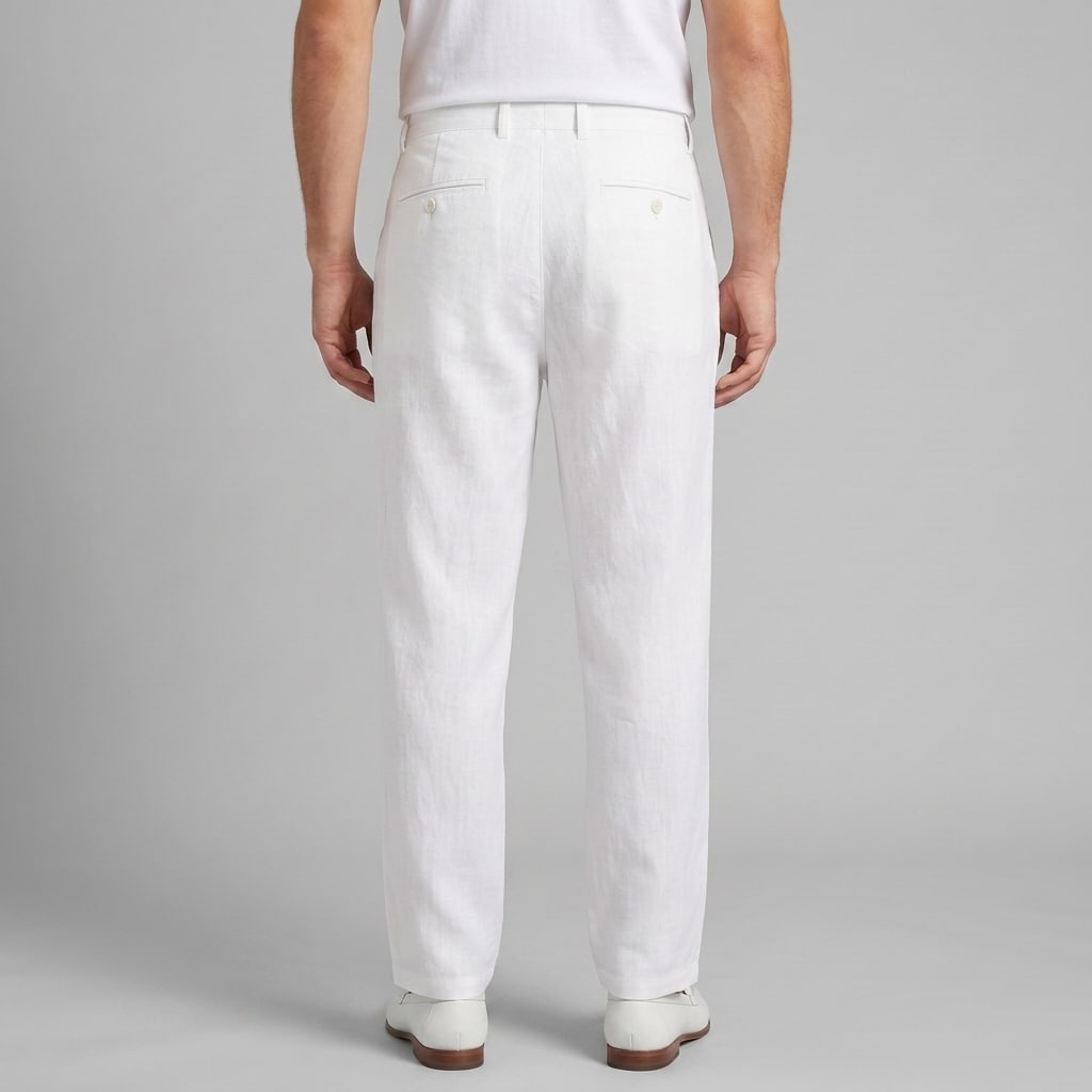 Herren Sommerhose mit weitem Bein | Wilhelm