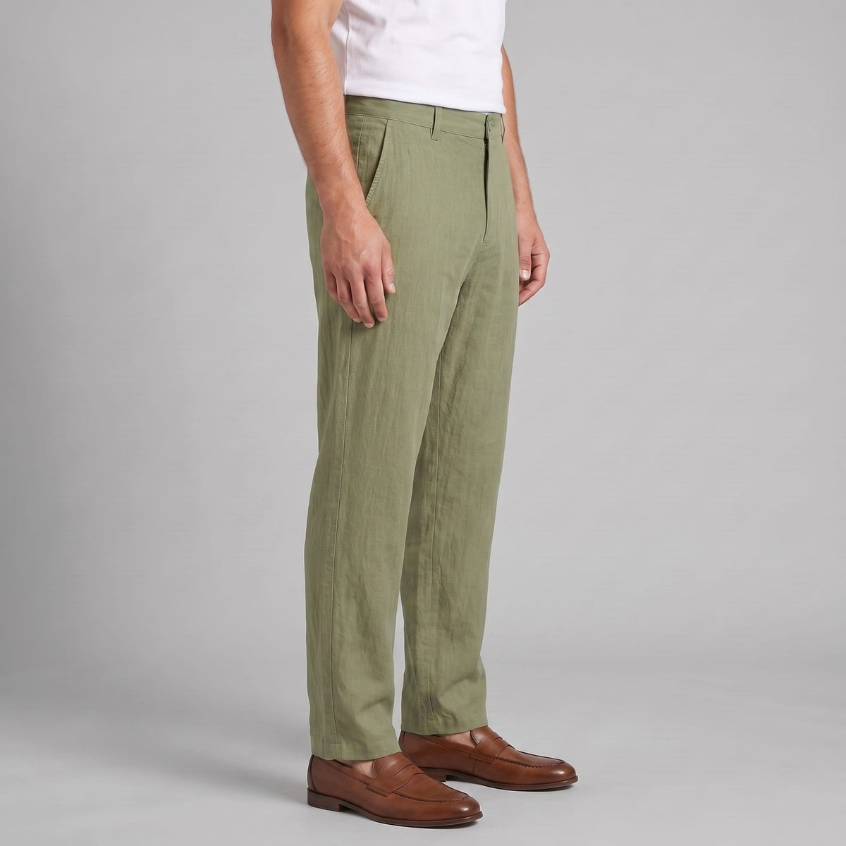 Herren Sommerhose mit weitem Bein | Wilhelm_34