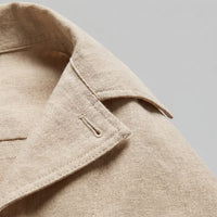 Herren Leinenset mit Kubakragen und Brusttasche | Aribert