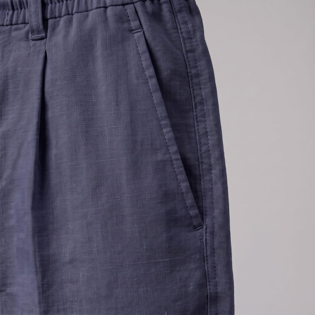 Herren Leinenhose mit Bundfalte und Kordelzug | Willi