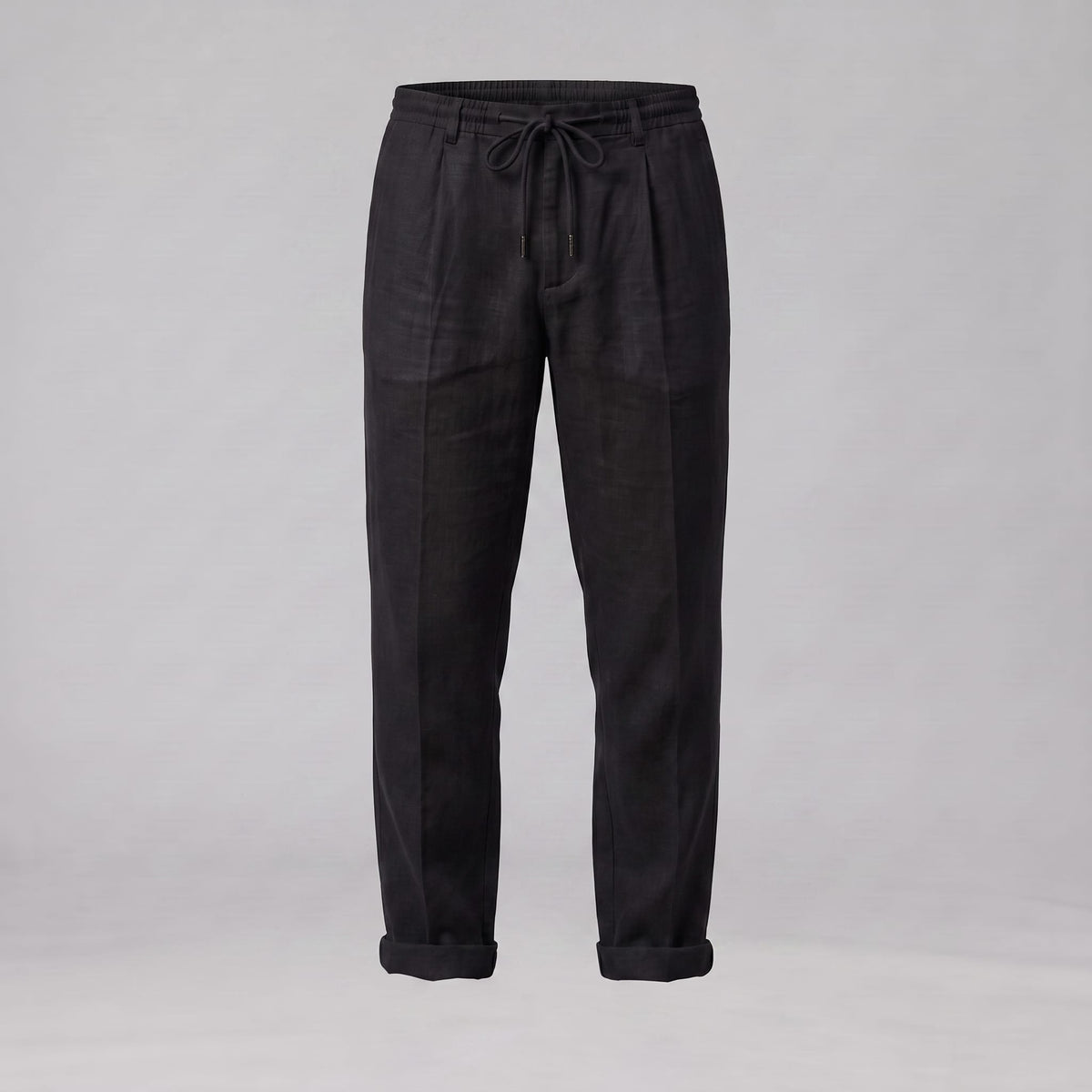 Herren Leinenhose mit Bundfalte und Kordelzug | Willi