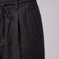 Herren Leinenhose mit Bundfalte und Kordelzug | Willi