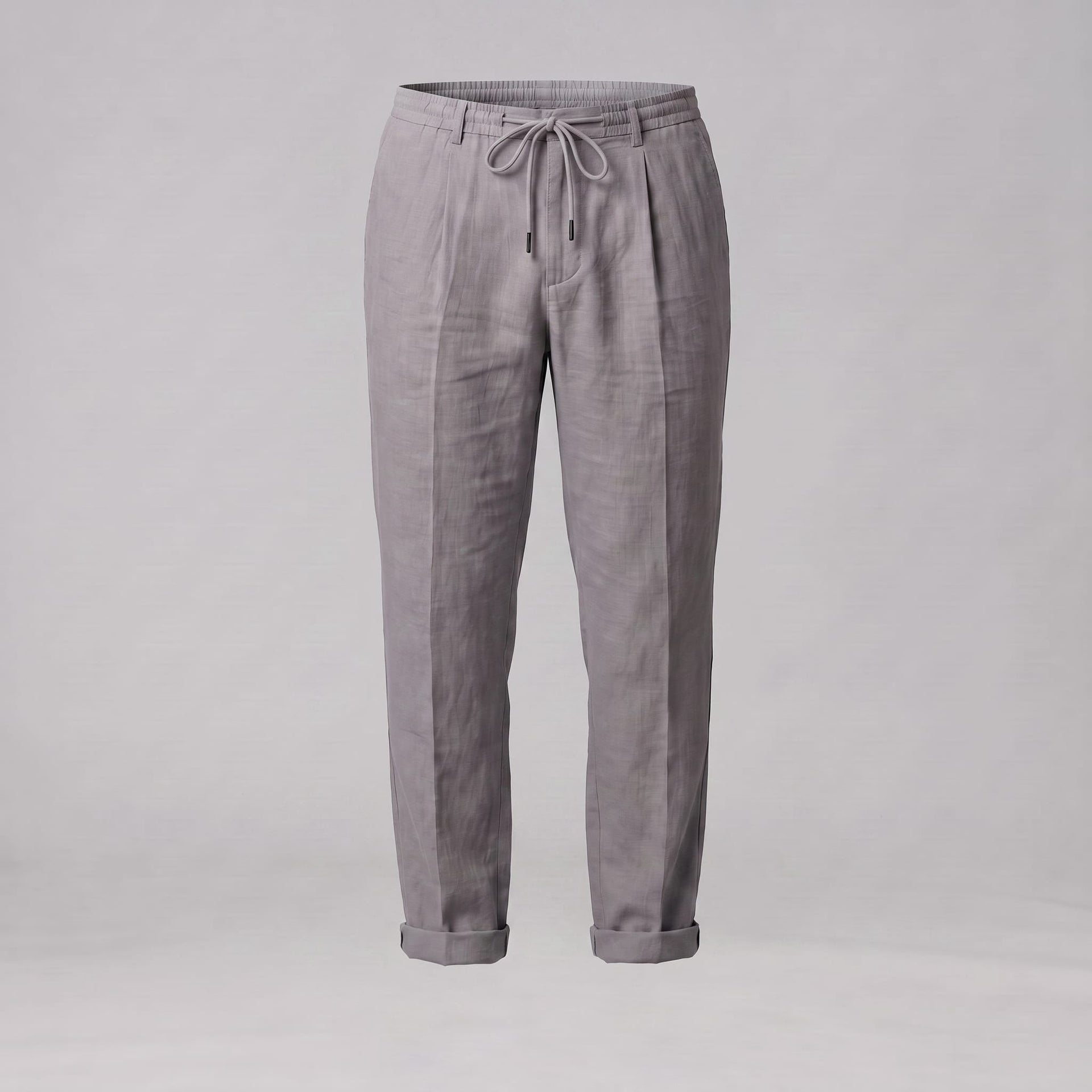 Herren Leinenhose mit Bundfalte und Kordelzug | Willi