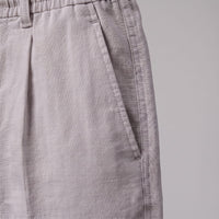 Herren Leinenhose mit Bundfalte und Kordelzug | Willi