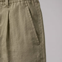 Herren Leinenhose mit Bundfalte und Kordelzug | Willi