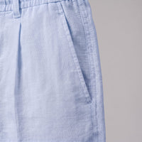 Herren Leinenhose mit Bundfalte und Kordelzug | Willi