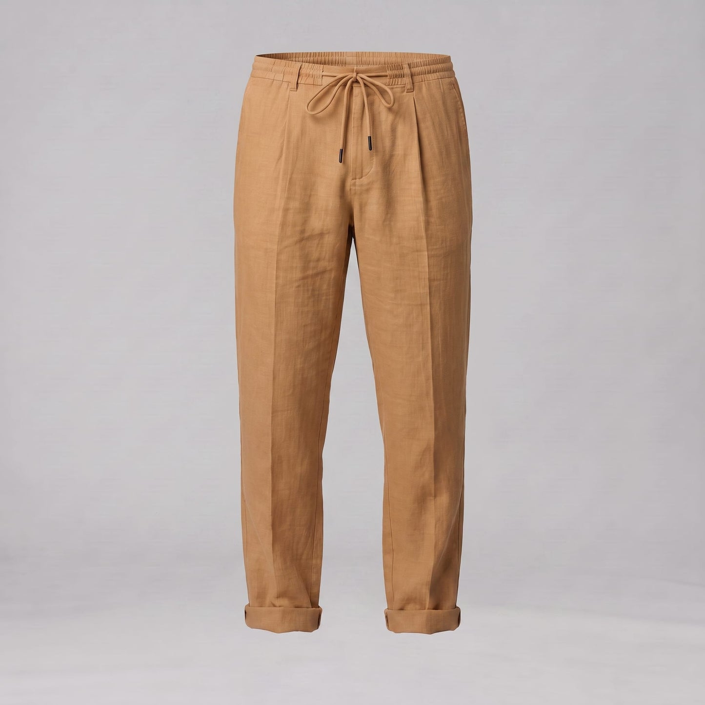 Herren Leinenhose mit Bundfalte und Kordelzug | Willi_43