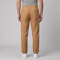 Herren Leinenhose mit Bundfalte und Kordelzug | Willi