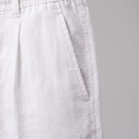 Herren Leinenhose mit Bundfalte und Kordelzug | Willi