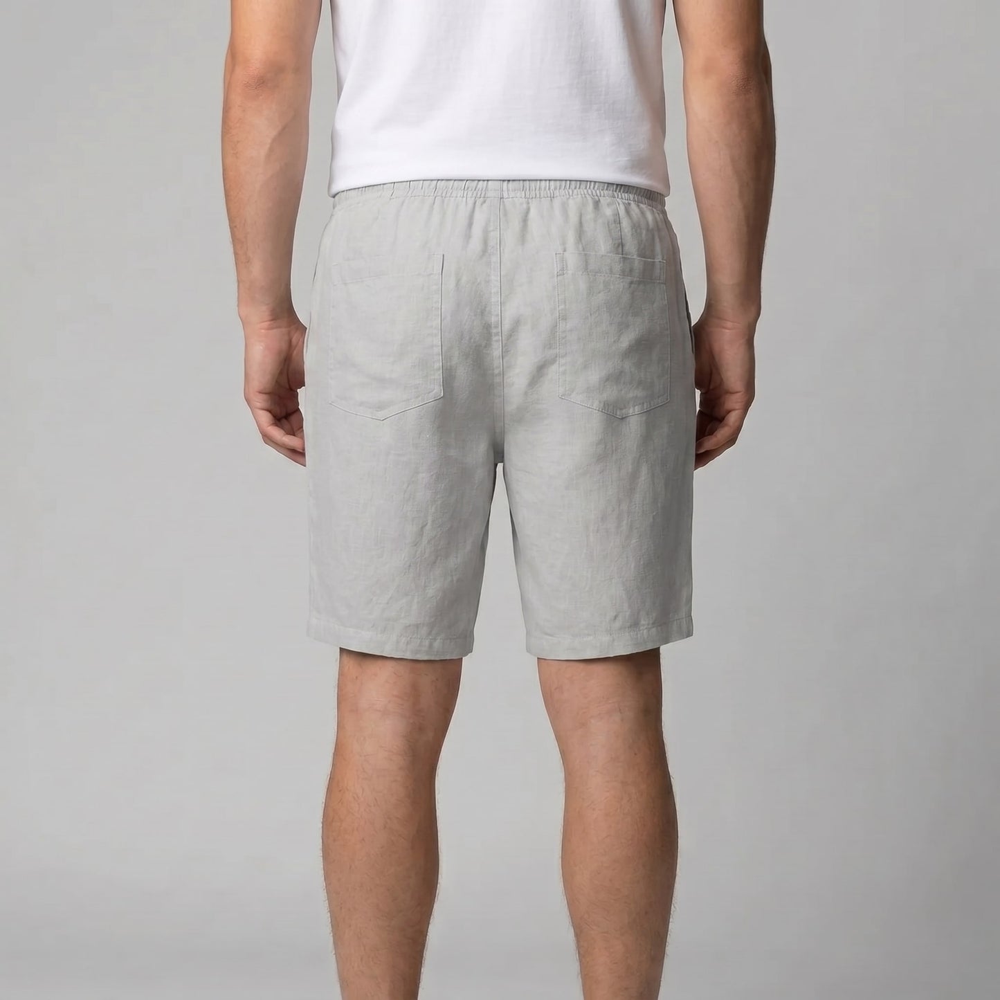 Herren Leinenshorts mit Kordelzug | Bodo_13
