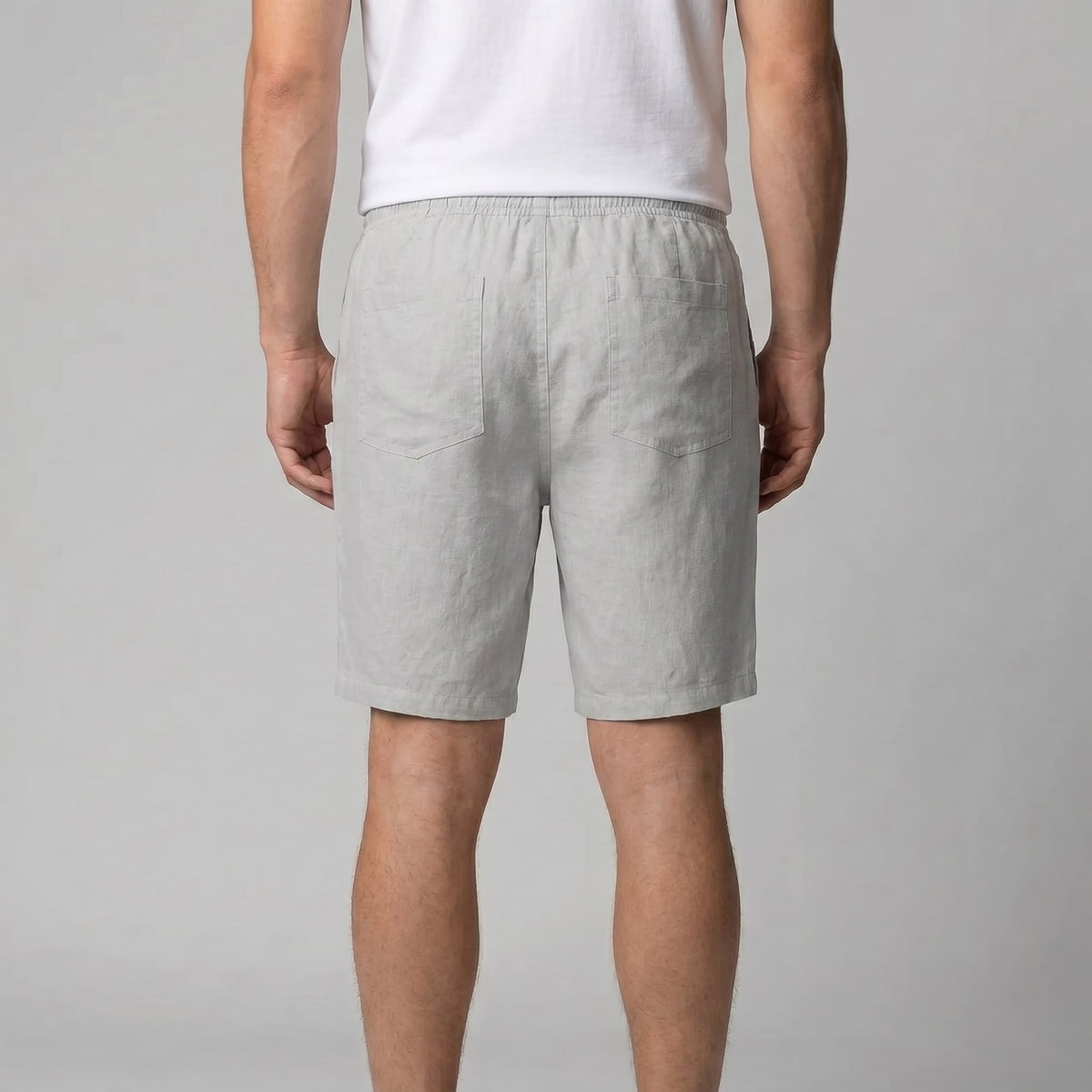 Herren Leinenshorts mit Kordelzug | Bodo