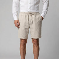 Herren Leinenshorts mit Kordelzug | Bodo