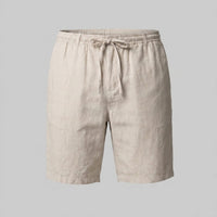 Herren Leinenshorts mit Kordelzug | Bodo