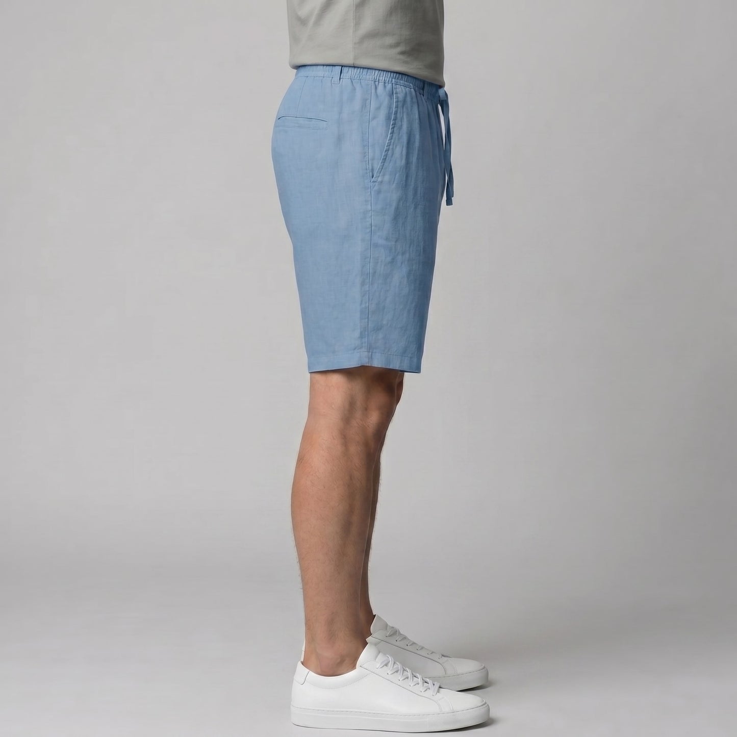 Herren Leinenshorts mit Kordelzug | Bodo_22