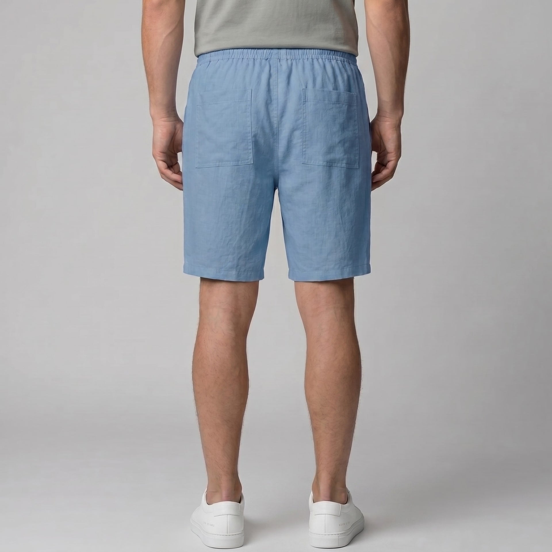 Herren Leinenshorts mit Kordelzug | Bodo