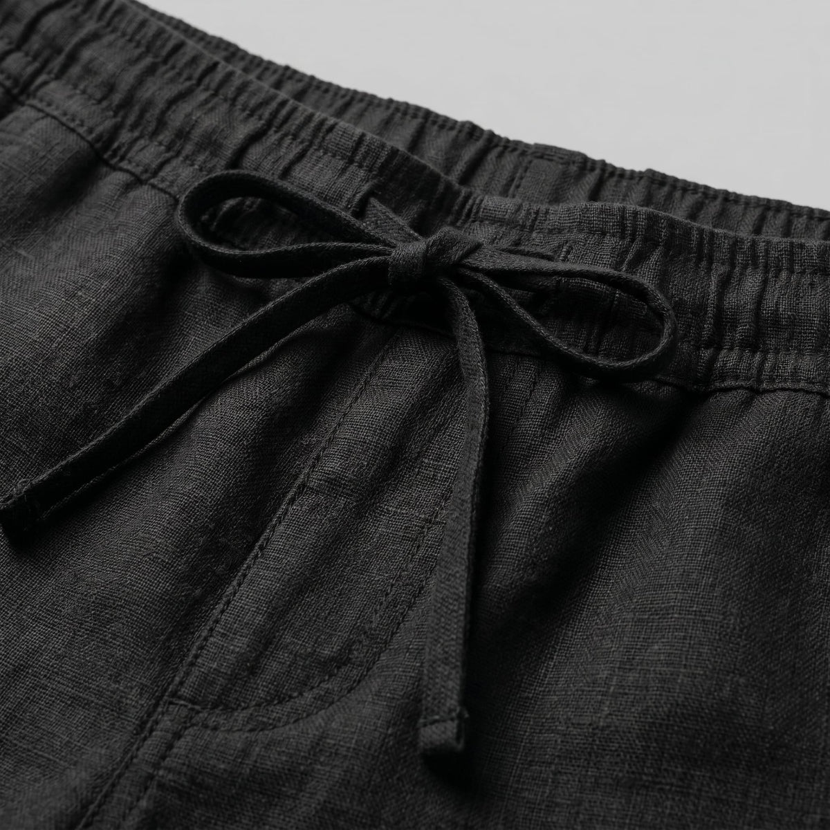 Herren Leinenshorts mit Kordelzug | Bodo