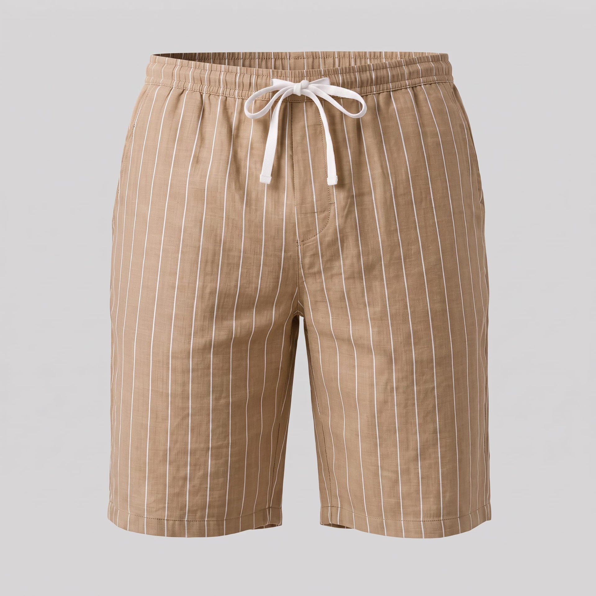 Herren Leinenshorts mit Nadelstreifen | Reimund